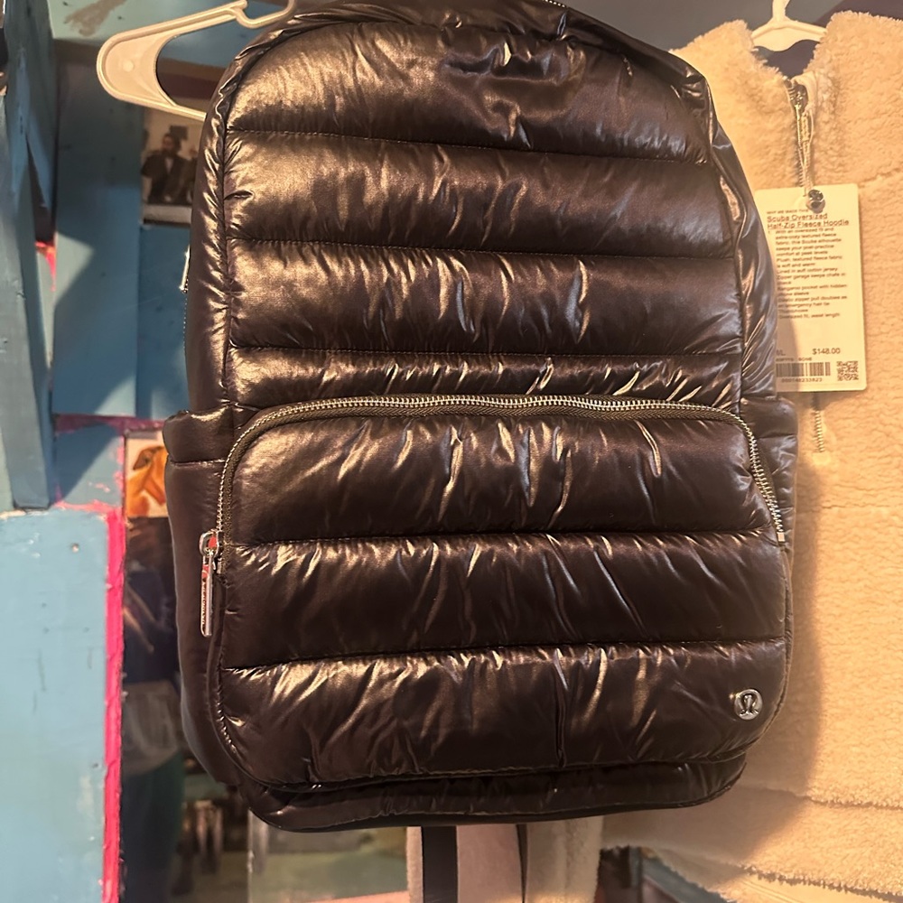 Lululemon Athletica Black Backpack Versatile and Stylish